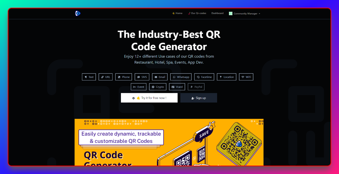 Persa QR Code Generator